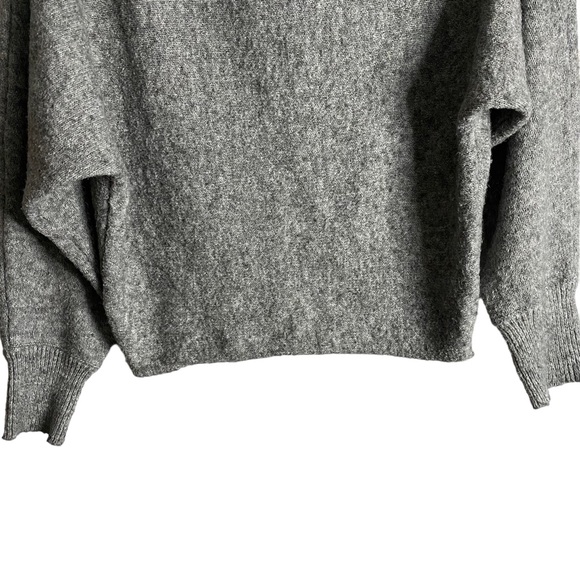 Guess Women's Gray Crop Knit Sweater - Picture 3 of 8